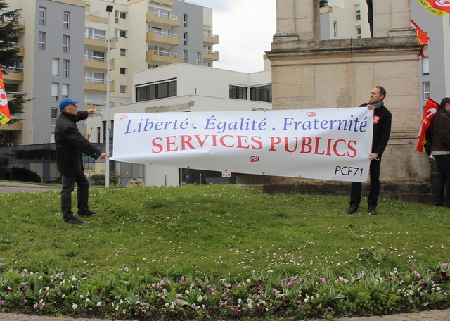 manifestation fonction publique Mâcon