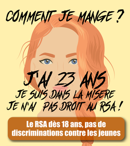 des jeunes dans la misère n'ont pas droit au RSA