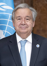 António Guterres Secrétaire général des Nations Unies 